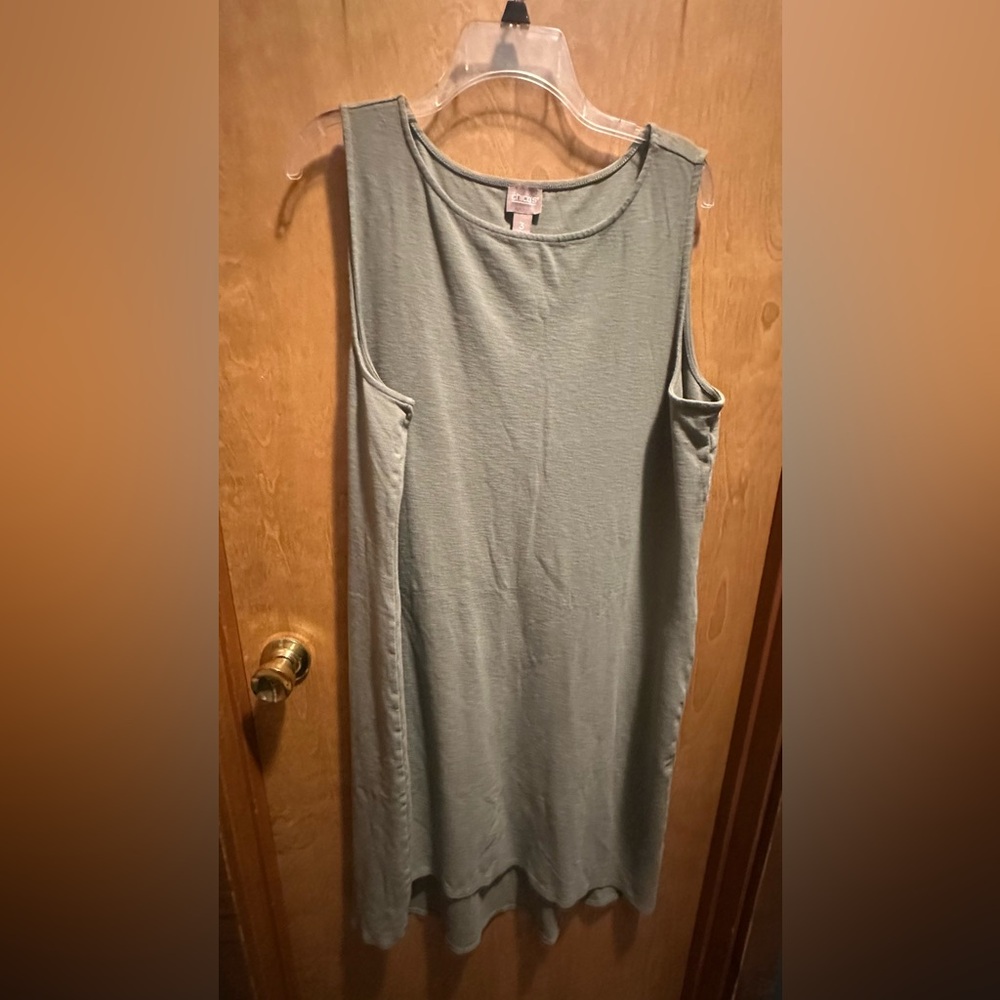 Chico’s Sleeveless soft sage Green Dress Size 3 = US16/XL